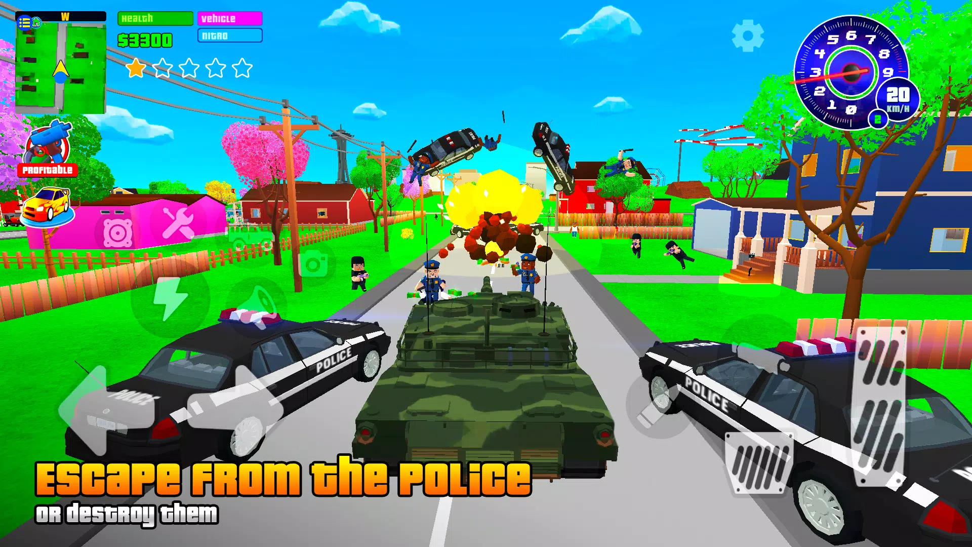 Gangs Wars: Pixel Shooter RP應用截圖第1張