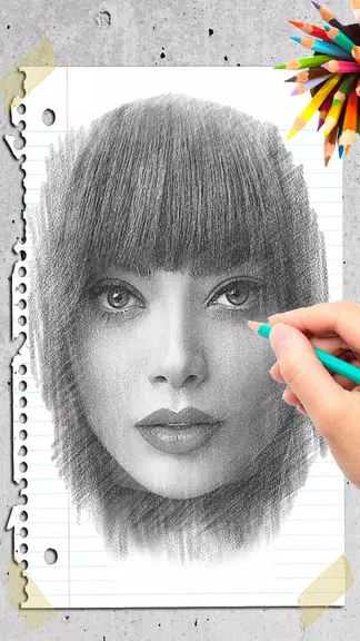 How To Draw A Face 스크린샷 1