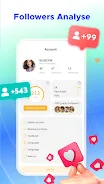 Followers & like -Fans insight Schermafbeelding 3