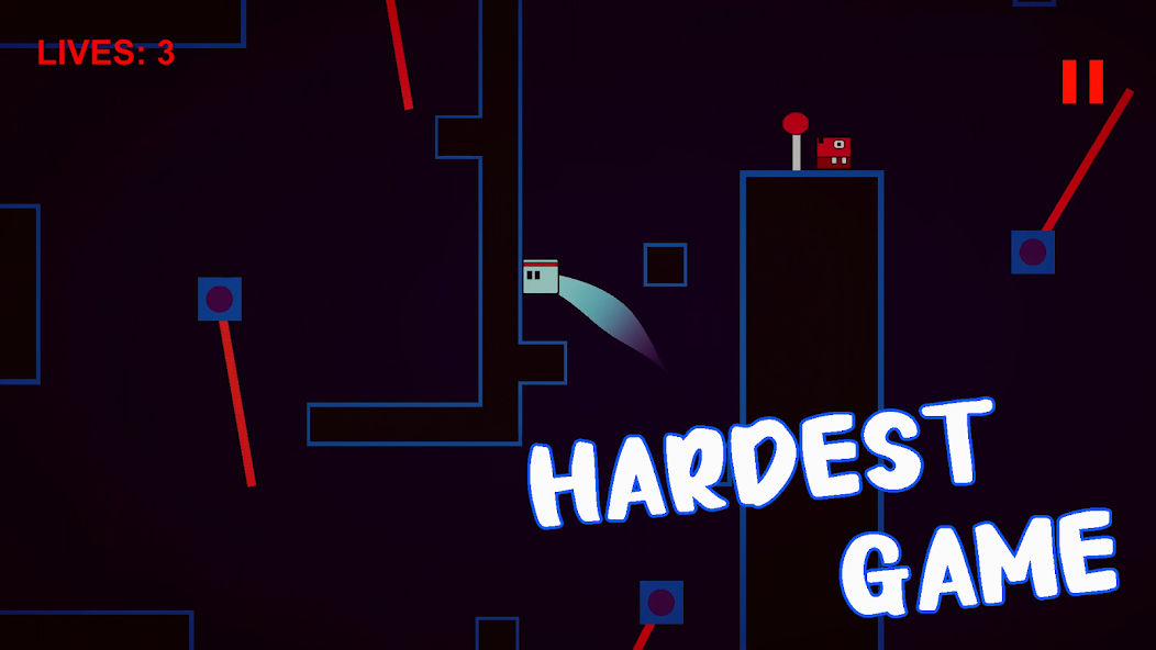 Unfair Square - the hard game Mod 스크린샷 1