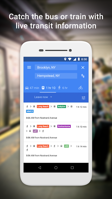 Google Maps Go Captura de pantalla 3