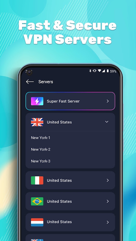 XMaster - Fast & Secure  VPN 스크린샷 4