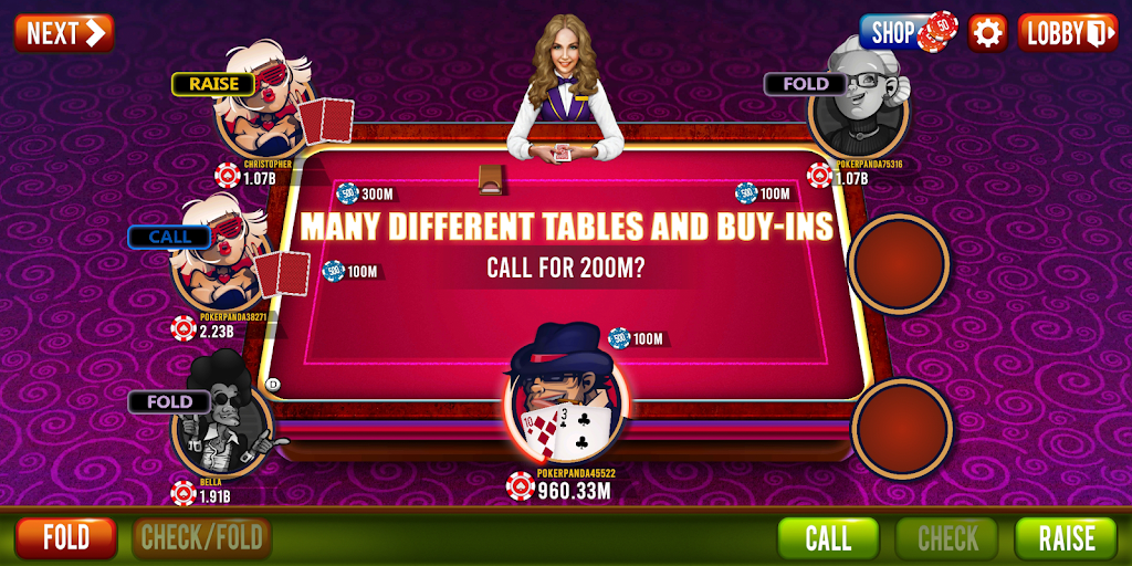 Poker Panda: World Poker Tour应用截图第2张
