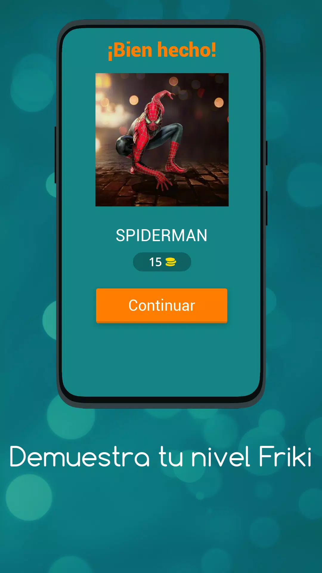 Schermata Friki Quiz: Demuestra tu nivel 2
