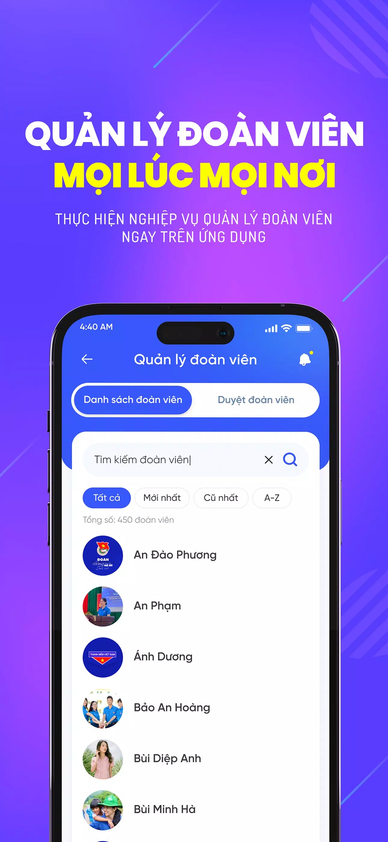 Thanh niên Việt Nam应用截图第4张