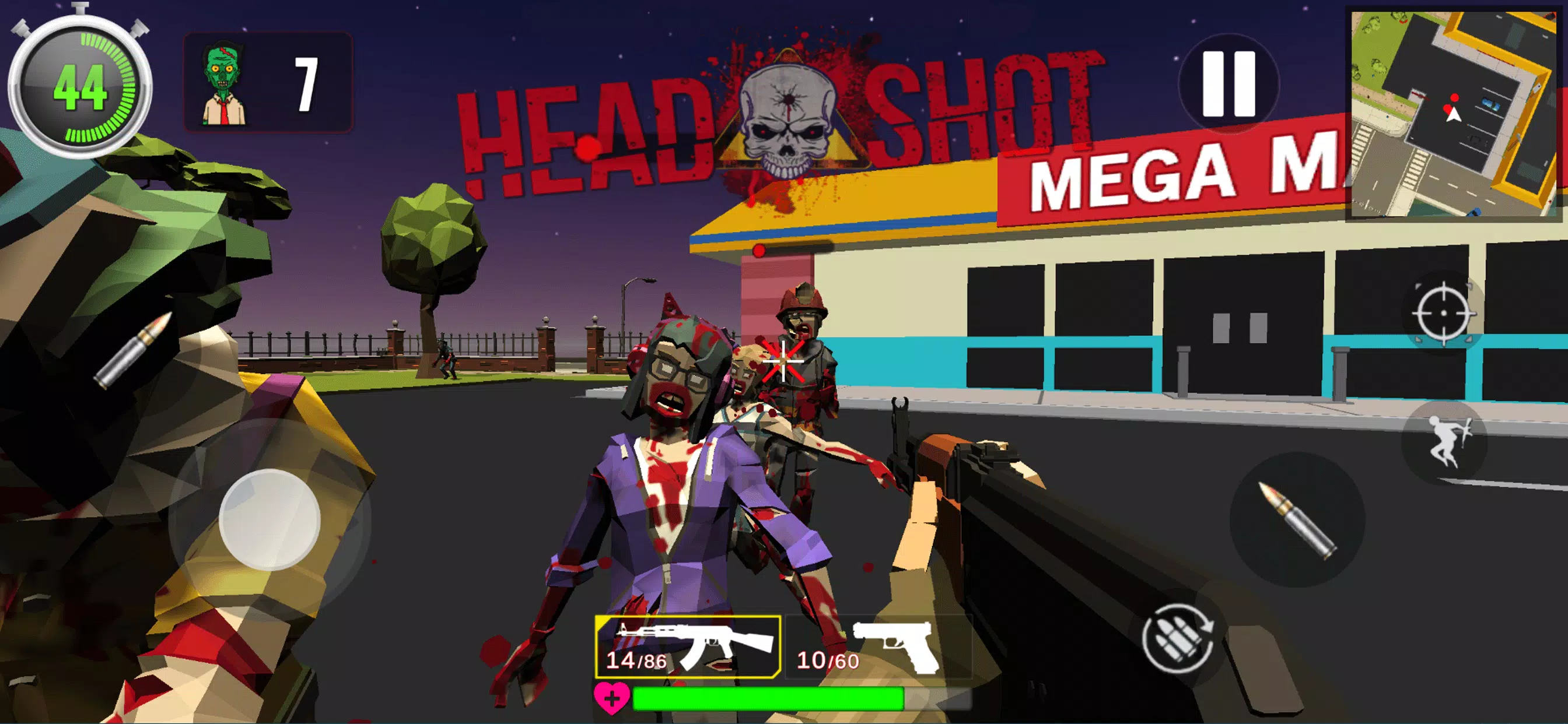 Zombie Hunter : Police Shooter應用截圖第4張