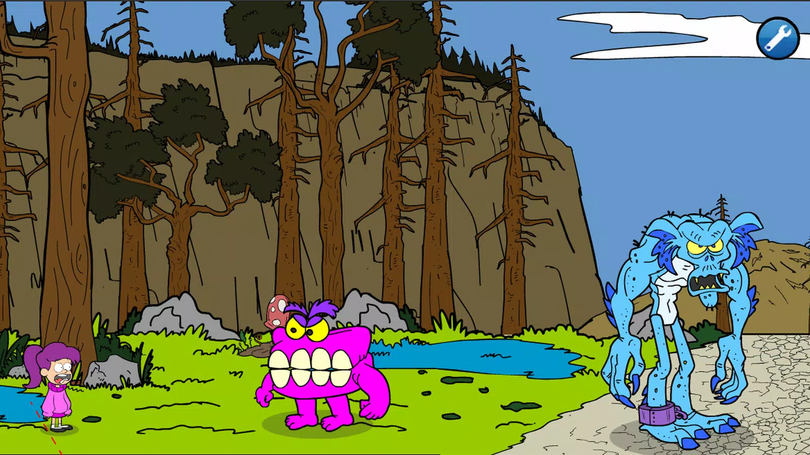 Gravity Forest Saw Trap Screenshot 1