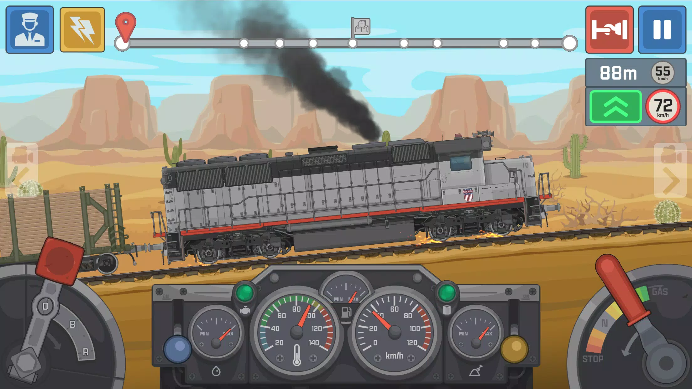 Train Simulator Tangkapan skrin 1