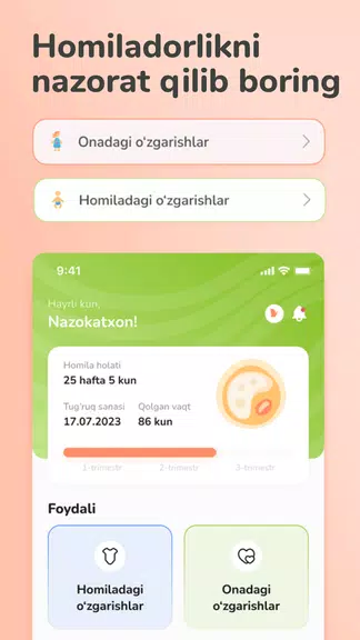 Lalu - Homiladorlik maktabi Tangkapan skrin 1