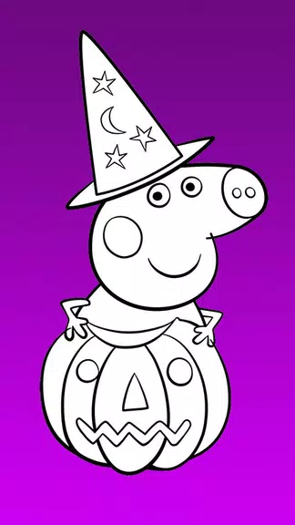 Peppo Piglet Coloring Book應用截圖第2張