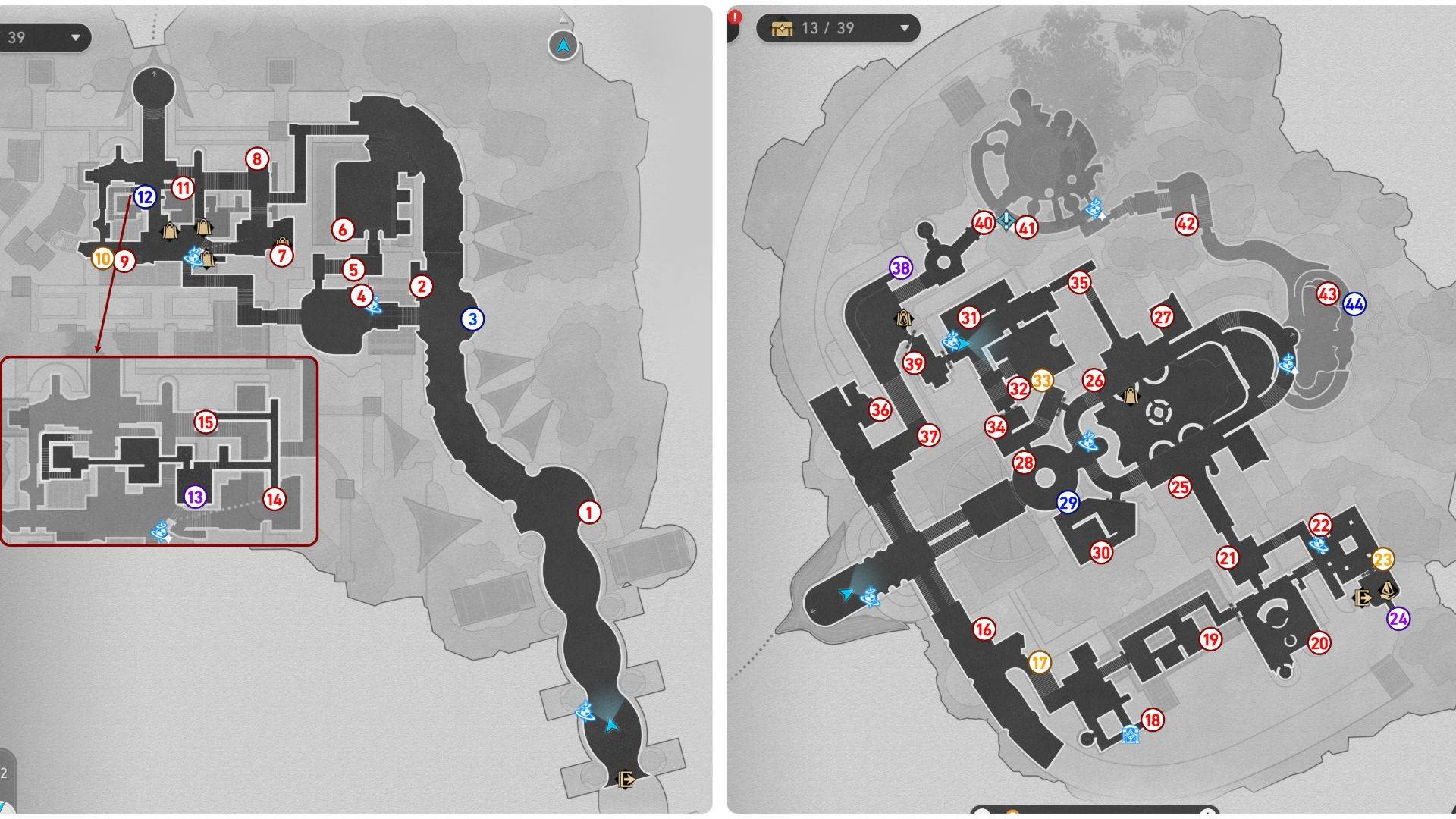 Honkai Star Rail Okhema Treasure Map