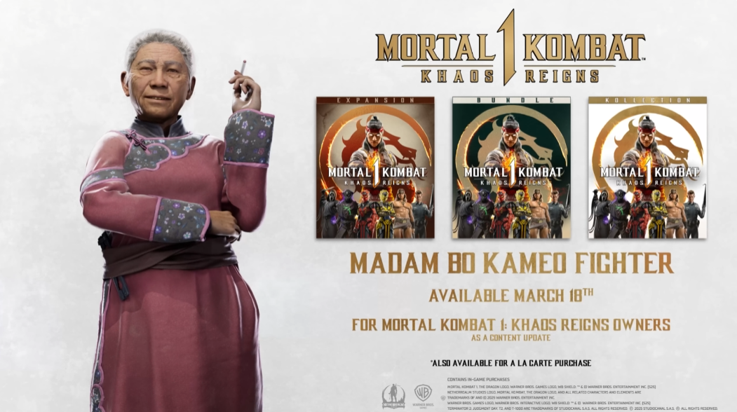 Mortal Kombat中的T-1000遊戲玩法模仿終結者2，驚喜Kameo DLC揭示了