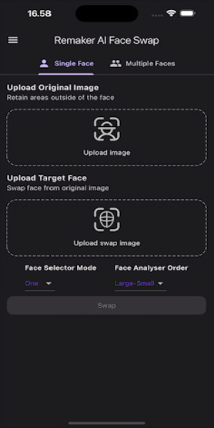 Remaker AI Face Swap Mod Скриншот 3