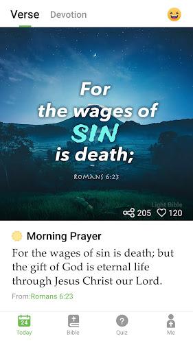 King James Bible - Verse+Audio Tangkapan skrin 1