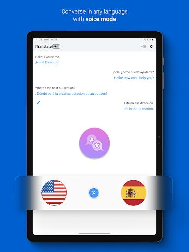 iTranslate - Language Translator & Dictionary ဖန်သားပြင်ဓာတ်ပုံ 1