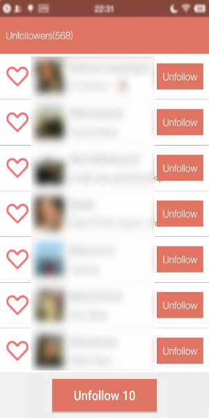 Unfollower Plus - Non followers & Following應用截圖第1張