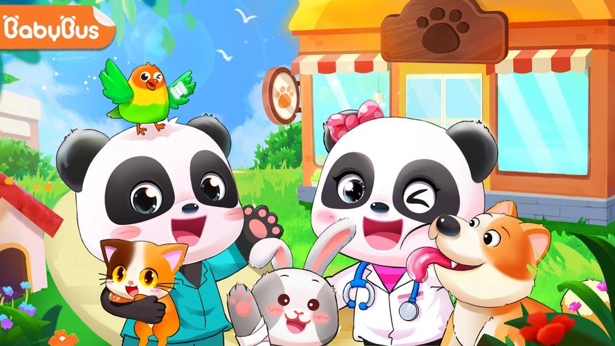 Baby Panda's Pet Care Center Ekran Görüntüsü 1