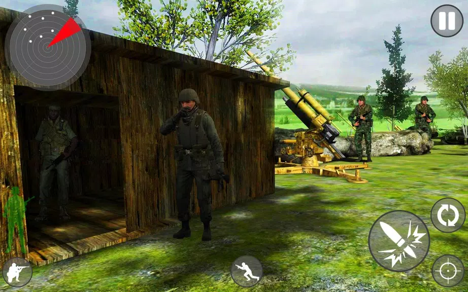 Army Mission Counter Attack Shooter Strike  2019 Captura de tela 1