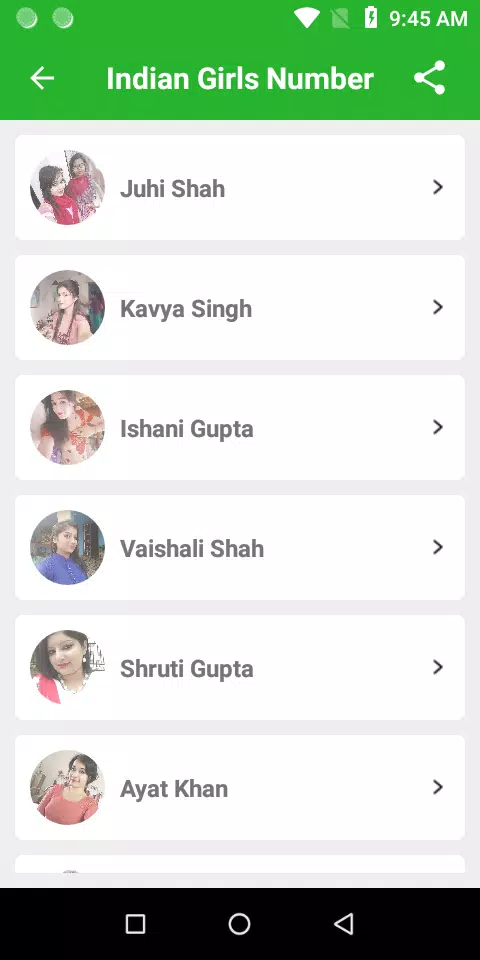 Girls Phone Number for Chat Captura de tela 1