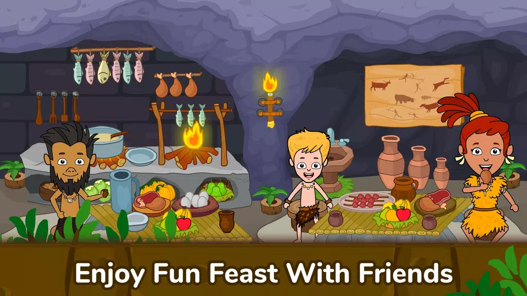 Caveman Games World for Kids স্ক্রিনশট 2