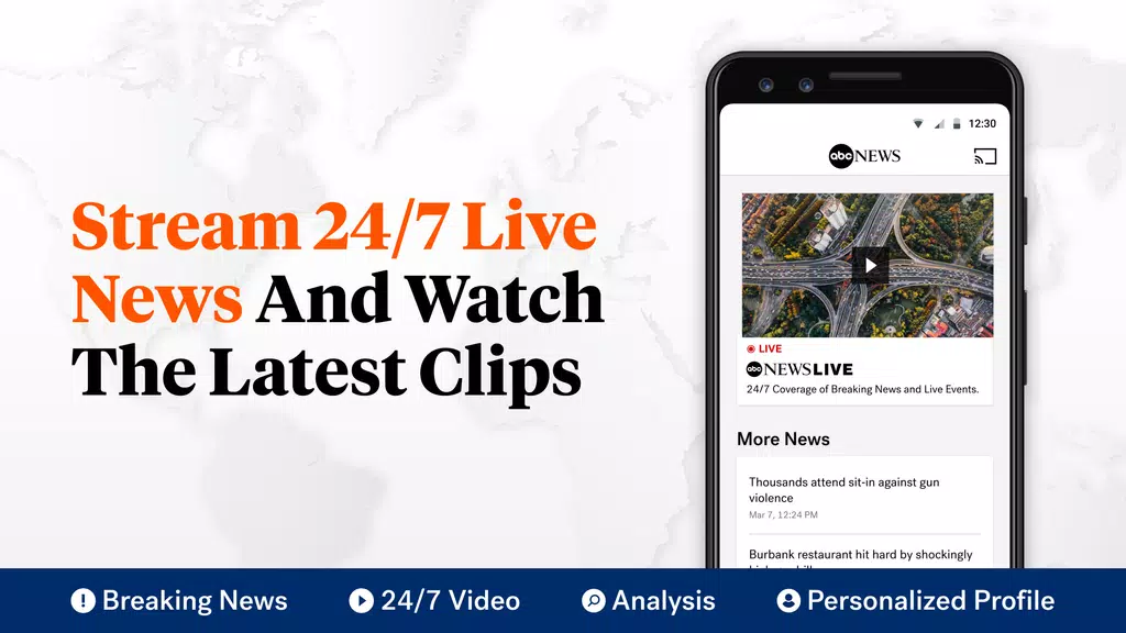 ABC News: Breaking News Live應用截圖第1張
