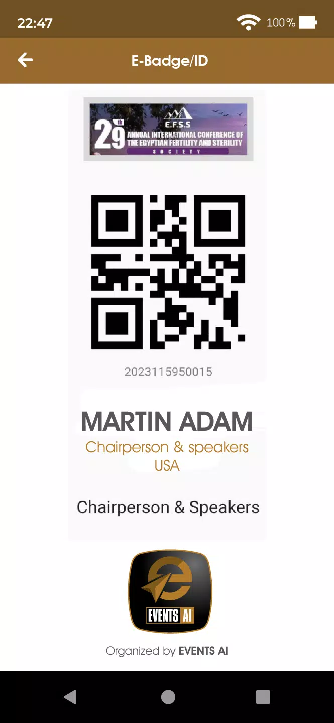Events AI App Screenshot 2
