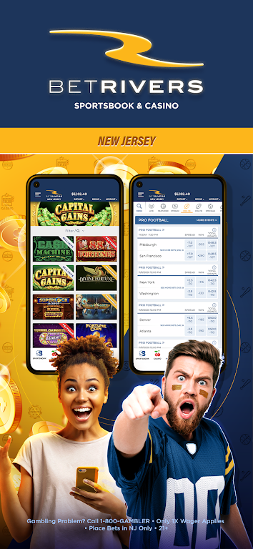 BetRivers Casino NJ Zrzut ekranu 1