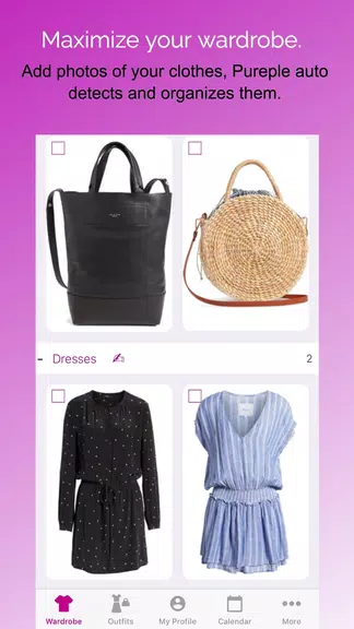 Pureple Outfit Planner應用截圖第1張