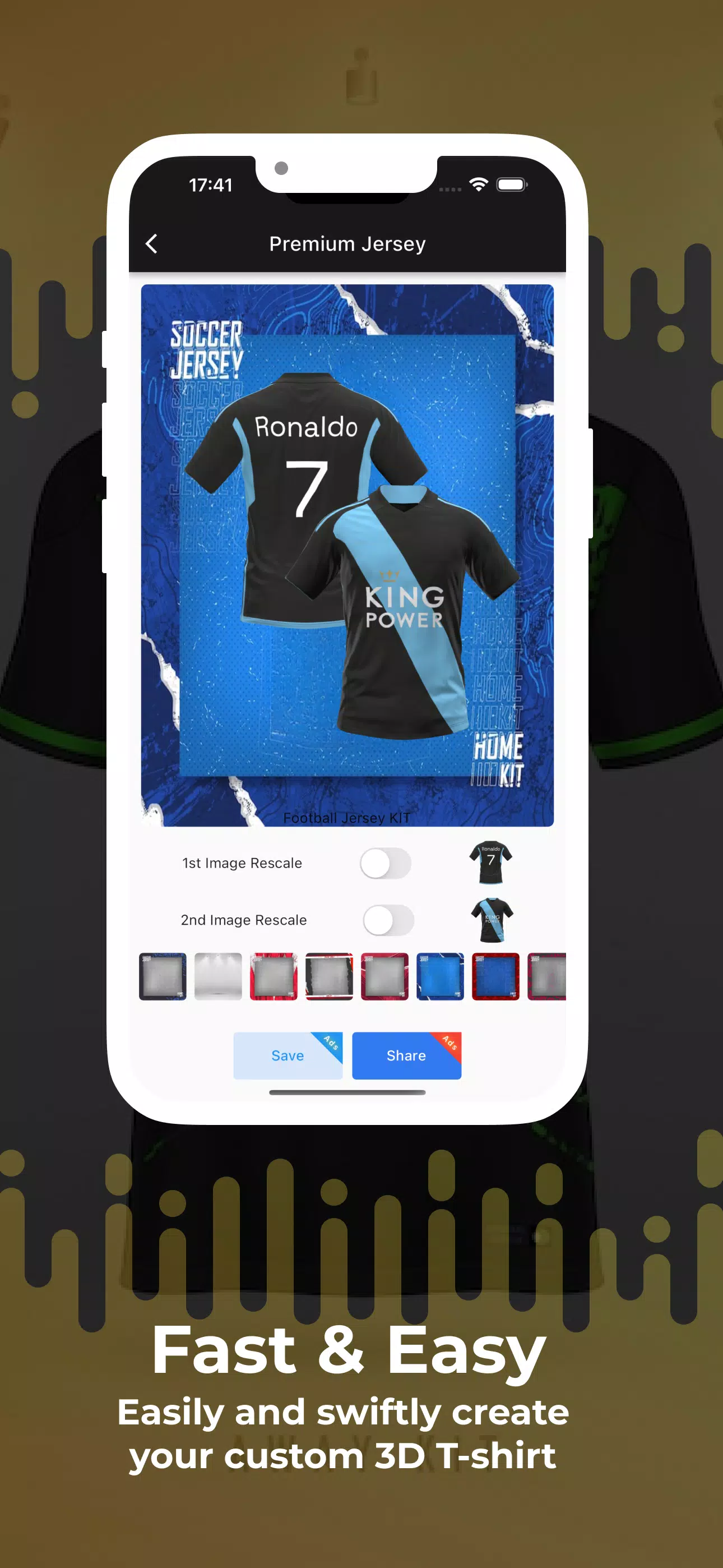 Football Jersey Kit Creator Screenshot 2