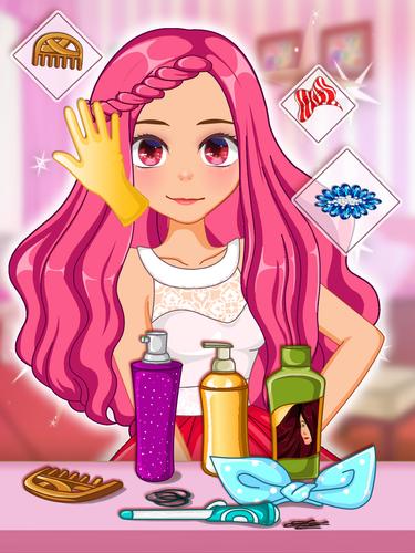 Hair Salon - Beauty Salon Game Capture d’écran 2