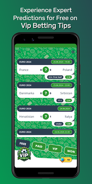 Vip Betting Tips Captura de pantalla 1