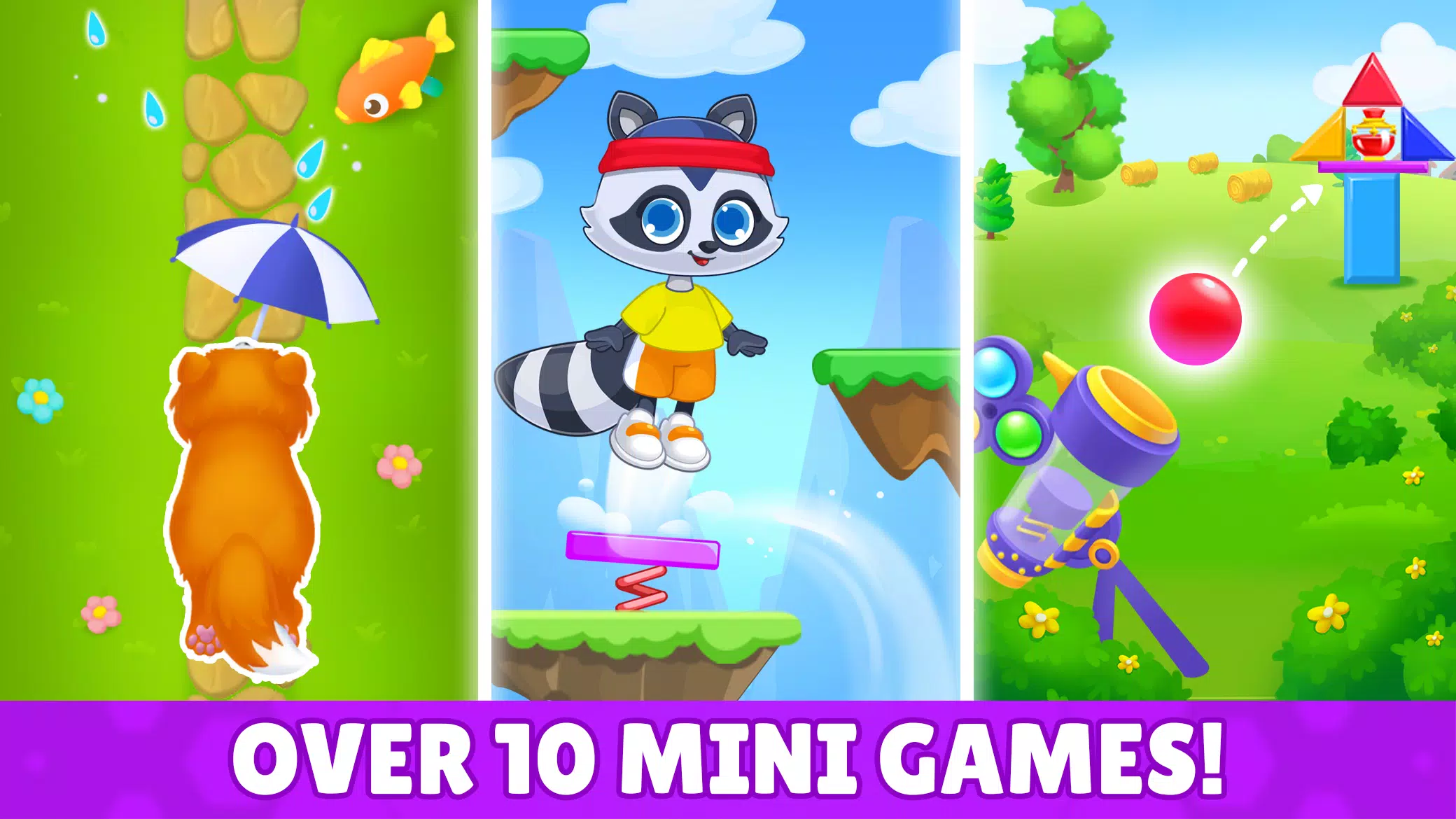 Just jump and run! Kids game! 스크린샷 1