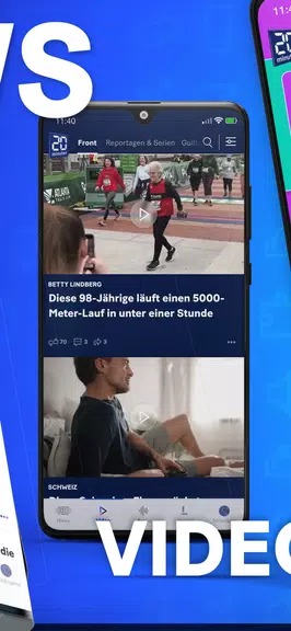20 Minuten - Nachrichten Captura de pantalla 2