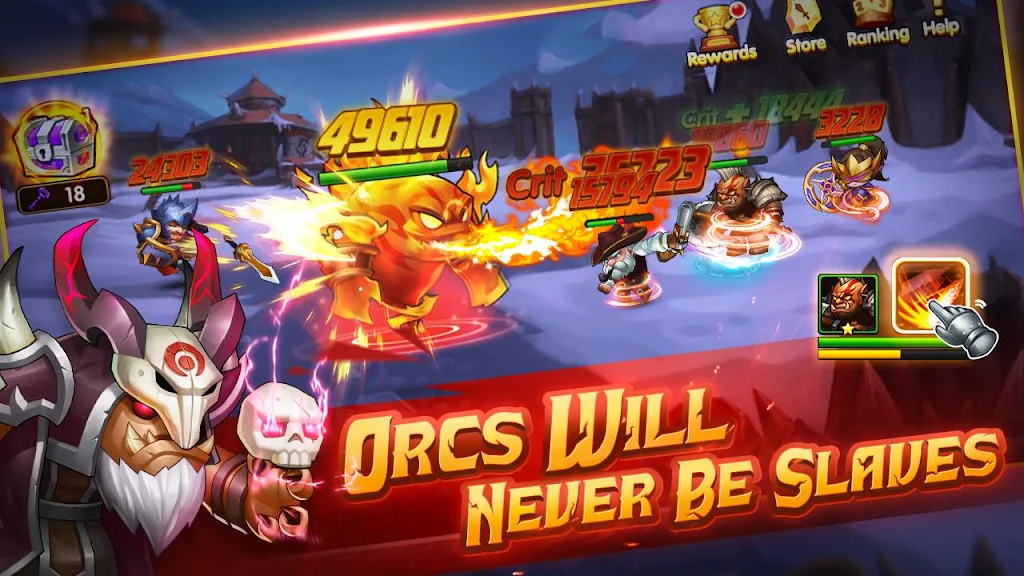 Magic Orcs: Free Battle RPG應用截圖第4張