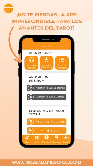 Curso Tarot Esc. Mariló Casals Zrzut ekranu 1