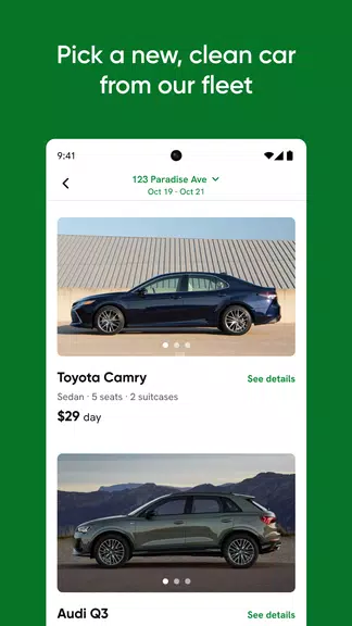 Kyte - Rental cars, your way. スクリーンショット 3