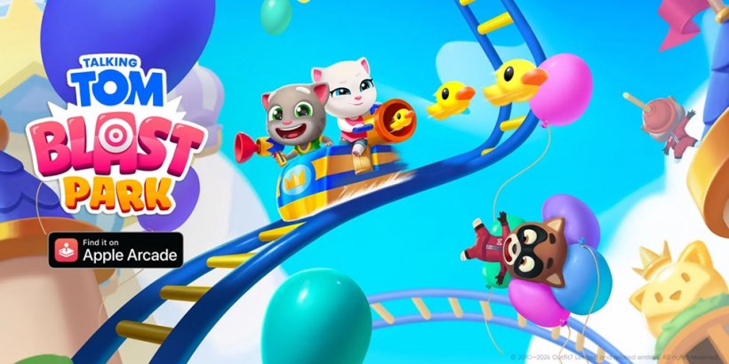 Talking Tom's Thrilling Adventure at Blast Park Debuts on Apple Arcade