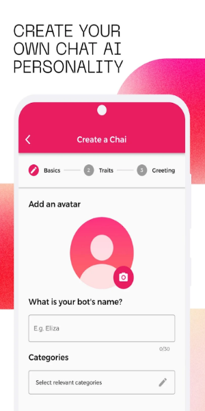 Chai: Chat AI Platform Mod ဖန်သားပြင်ဓာတ်ပုံ 3