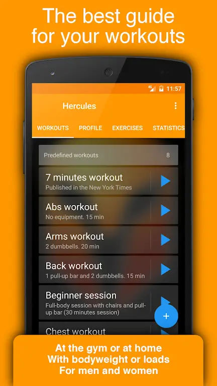 Hercules Workout スクリーンショット 4