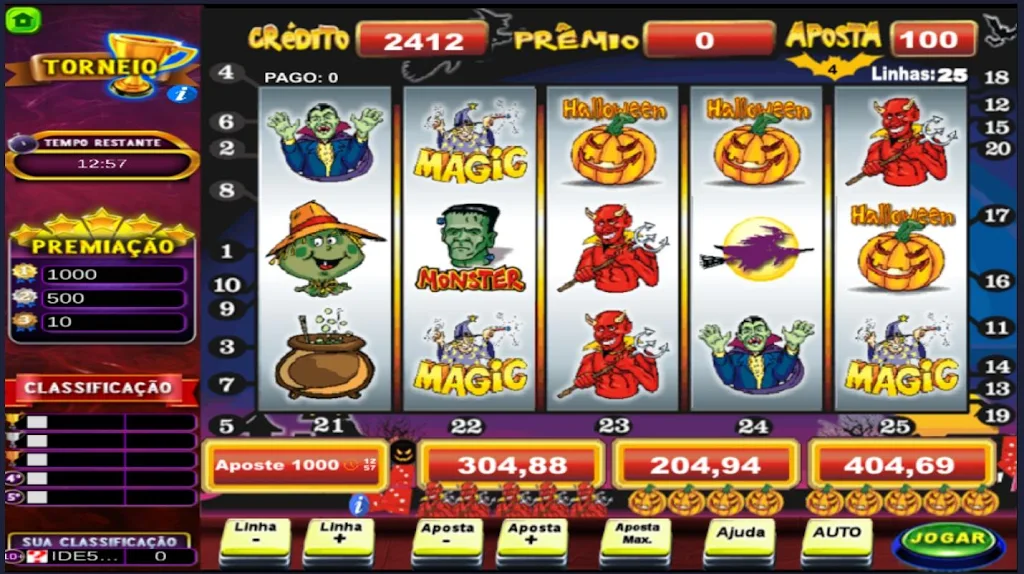 Halloween Caça Niquel Slot Screenshot 1