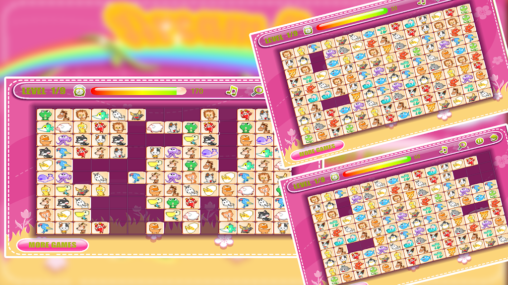 Dream Pet Link: Animal Mahjong Connect Captura de tela 2