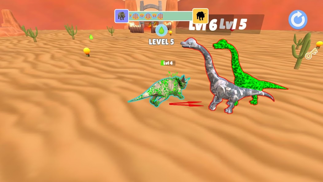 Dino Evolution - Rise & Fight Mod Capture d’écran 2