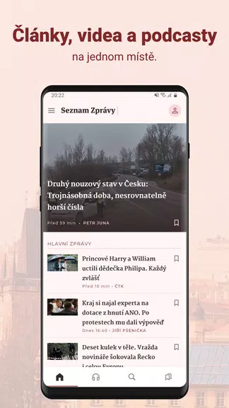 Seznam Zprávy应用截图第1张