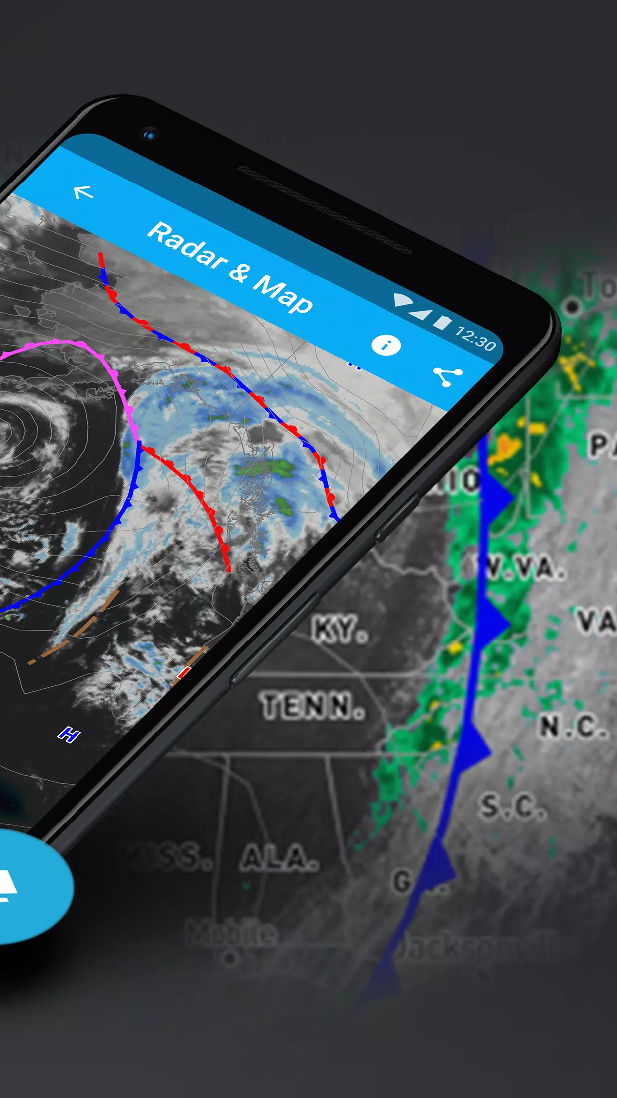 Schermata Weather data & microclimate : 2