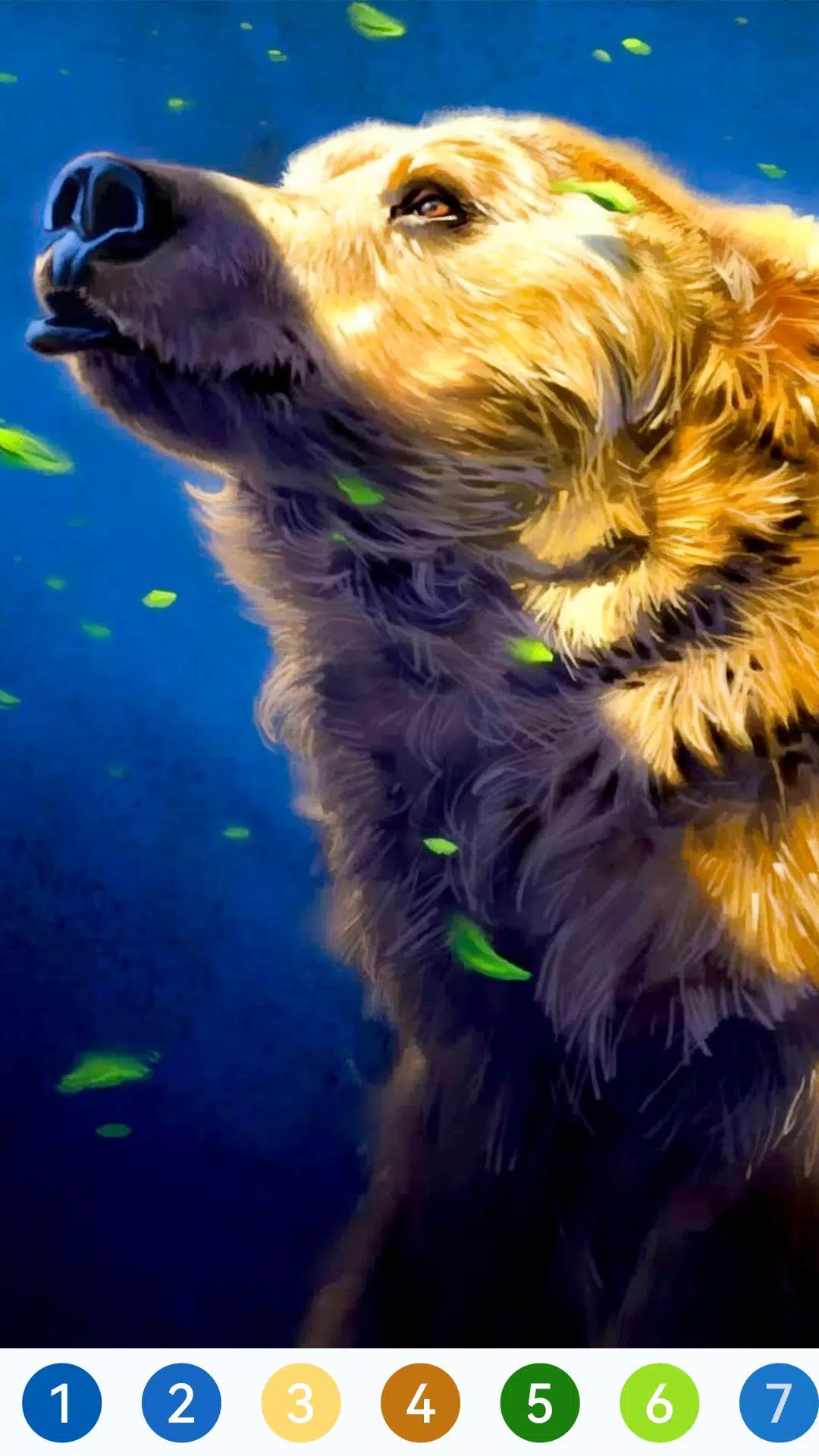 Animal Paint by Number Game ဖန်သားပြင်ဓာတ်ပုံ 1