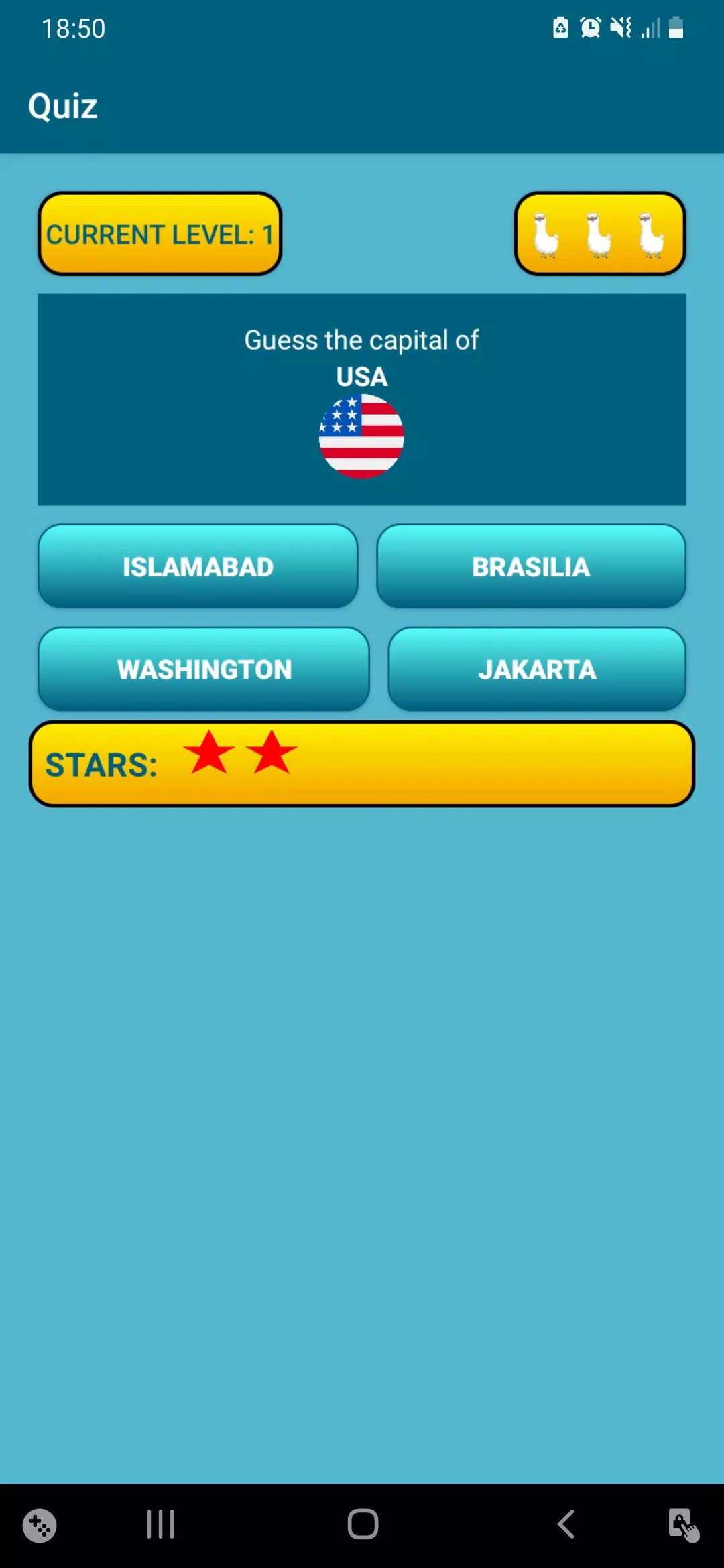 Countries, capitals, flags - W應用截圖第1張