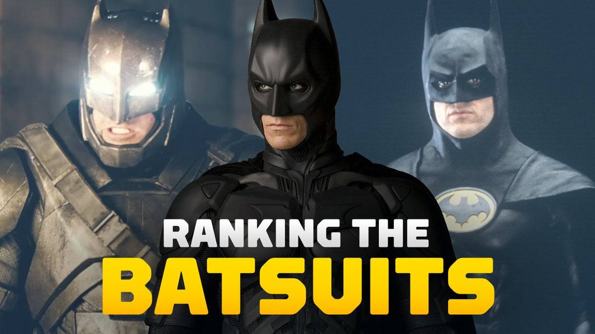Top Batsuits in Batman Movies Ranked