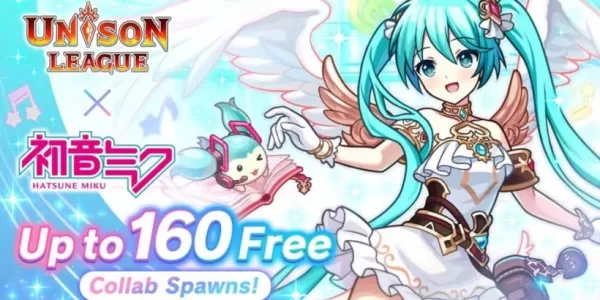 Unison League fügt Hatsune Miku und Vocaloid-Stars hinzu