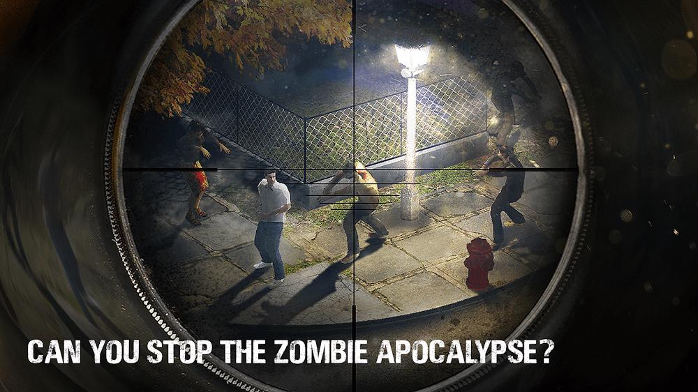 Schermata Zombie Hunter: Sniper Games 1