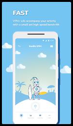 Kecilin VPN+ Data Saver ภาพหน้าจอ 1